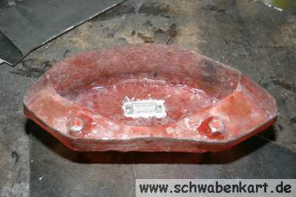 Der Stecker ist eingebaut.